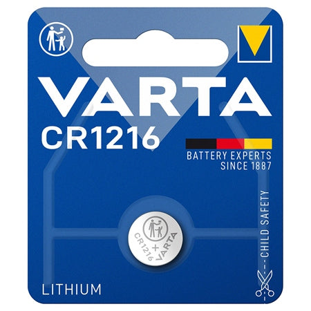 Baterie cu litiu CR1216 3 V în blister cu 1 bucată Varta VAR-1216