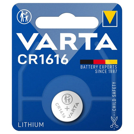 Baterie litiu CR1616 în blister de 1 bucată Varta VAR-1616