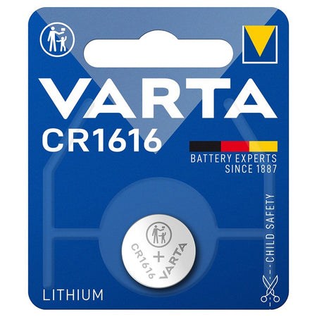 Baterie litiu CR1616 în blister de 1 bucată Varta VAR-1616