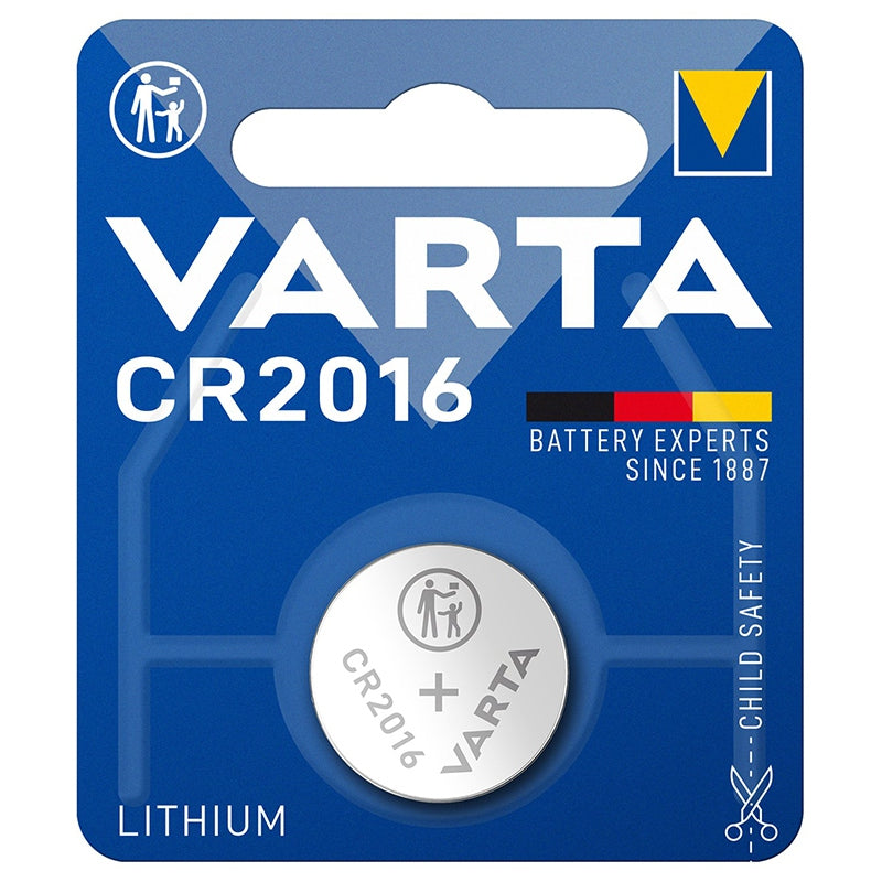 Baterie CR2016 în blister de 1 bucată Varta VAR-2016
