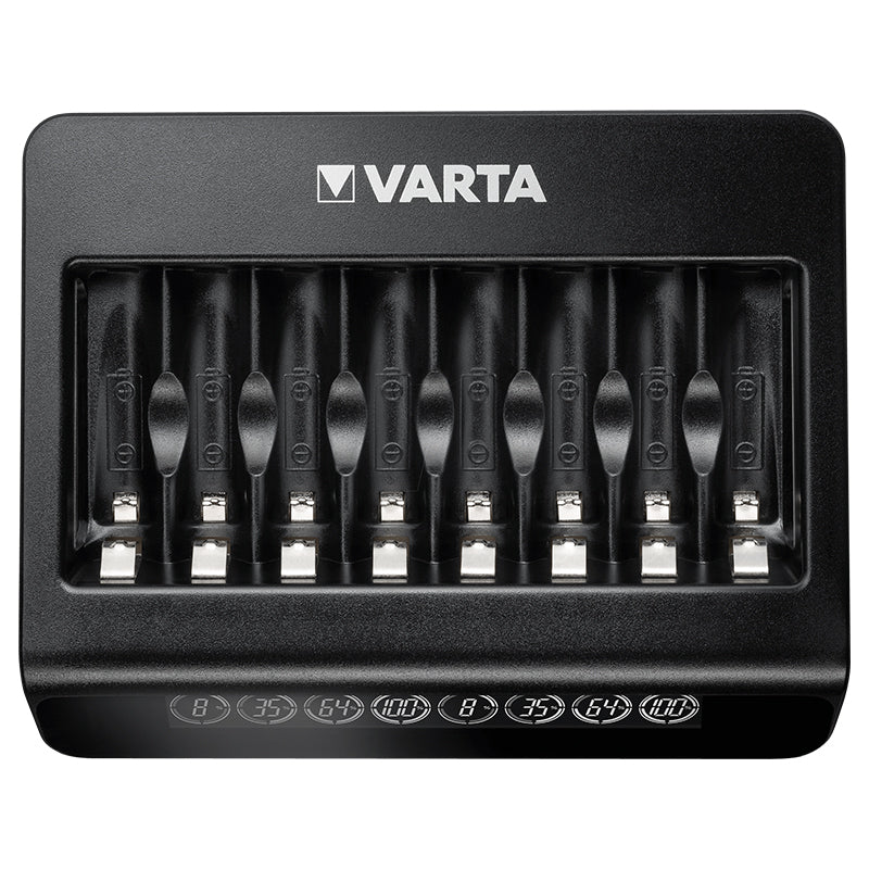 Încărcător acumulatori Ni-MH AA și AAA LCD Multi Plus cu 8 sloturi Varta VAR-57681