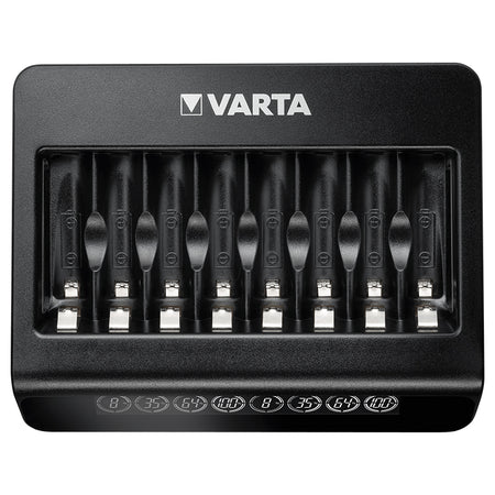Încărcător acumulatori Ni-MH AA și AAA LCD Multi Plus cu 8 sloturi Varta VAR-57681