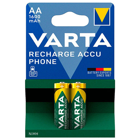 Set 2 acumulatori AA de 1600 mAh Varta VAR-ACC1600
