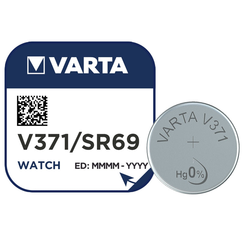 Baterie buton AG6 LR69 V371 în blister de 1 bucată Varta VAR-AG6