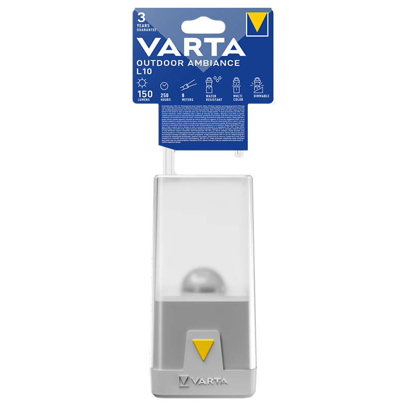Lanternă camping Outdoor Ambiance L10 cu LED de 150 lm și protecție IPX4 Varta VAR-L10