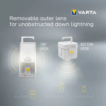 Lanternă camping Outdoor Ambiance L10 cu LED de 150 lm și protecție IPX4 Varta VAR-L10