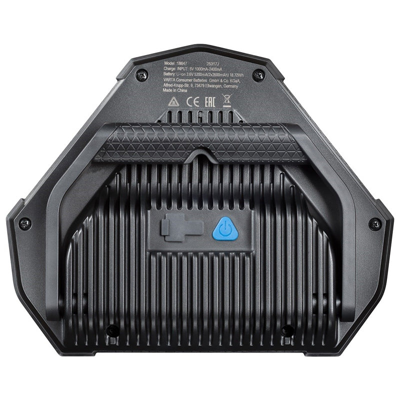 Lanternă de lucru cu LED COB Workflex Stadium de 1450 lm cu acumulator Varta VAR-WFS