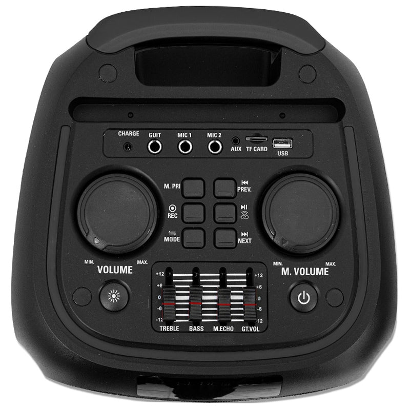 Boxă portabilă 2×8" 150W RMS cu LED și Bluetooth Ibiza Sound VENUS600