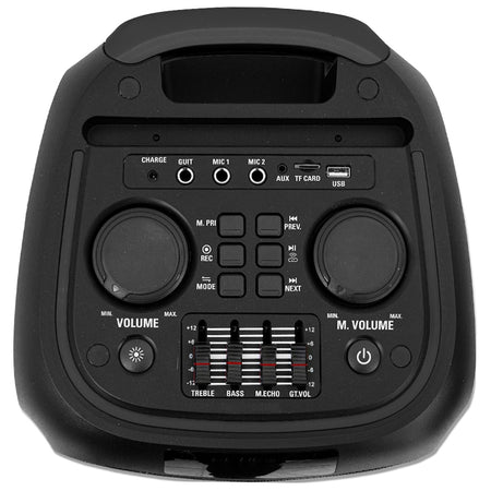 Boxă portabilă 2×8" 150W RMS cu LED și Bluetooth Ibiza Sound VENUS600
