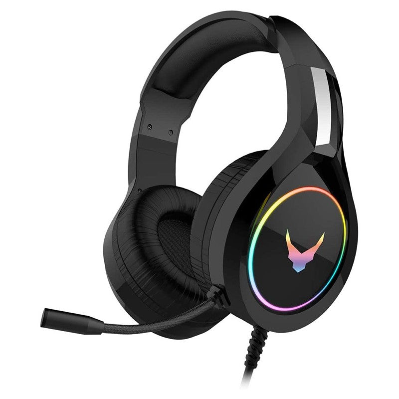 Căști gaming cu microfon stereo RGB cu difuzor de 50 mm VARR VH6060B