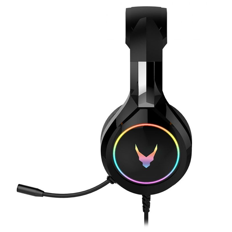 Căști gaming cu microfon stereo RGB cu difuzor de 50 mm VARR VH6060B