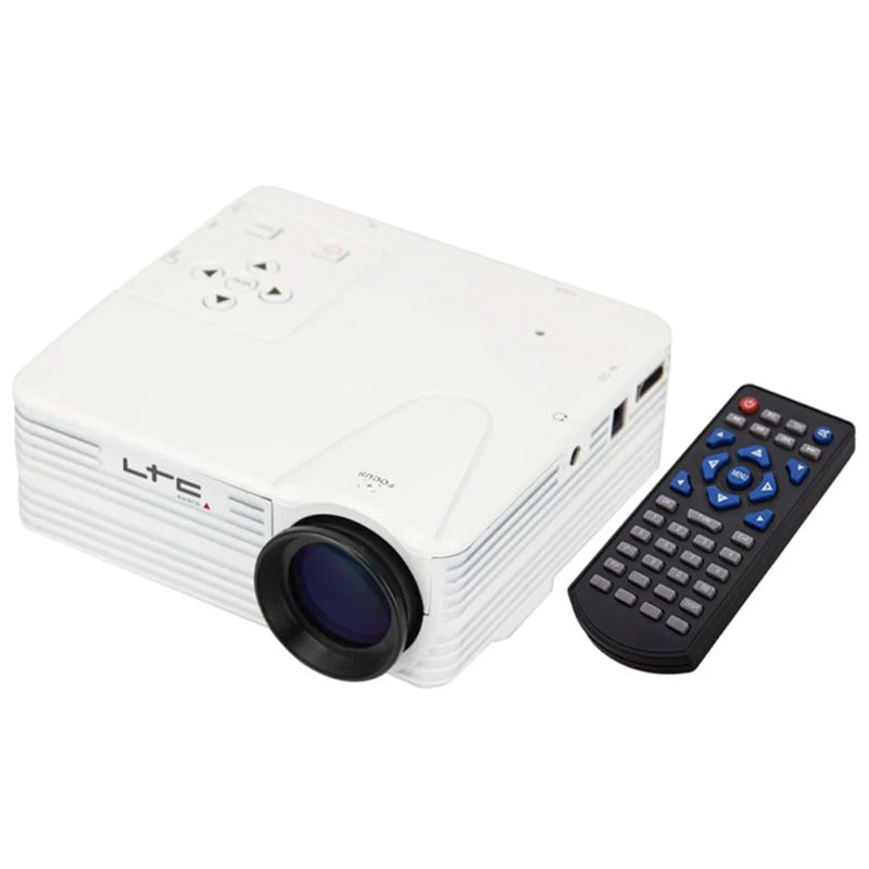 Mini videoproiector LED USB HDMI VGA, rezoluție 640 x 480 LTC VP60