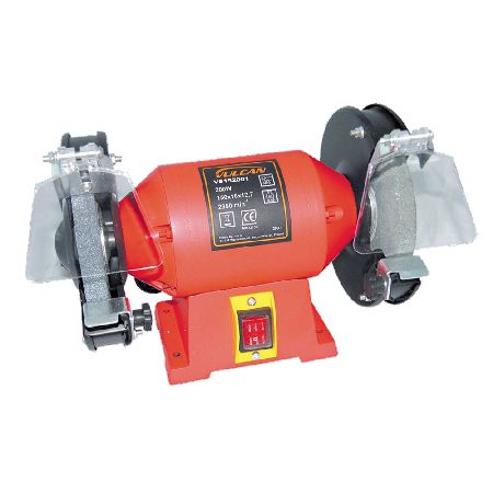 Polizor banc Vulcan, putere până la 200 W, diametru disc 125–150 mm
