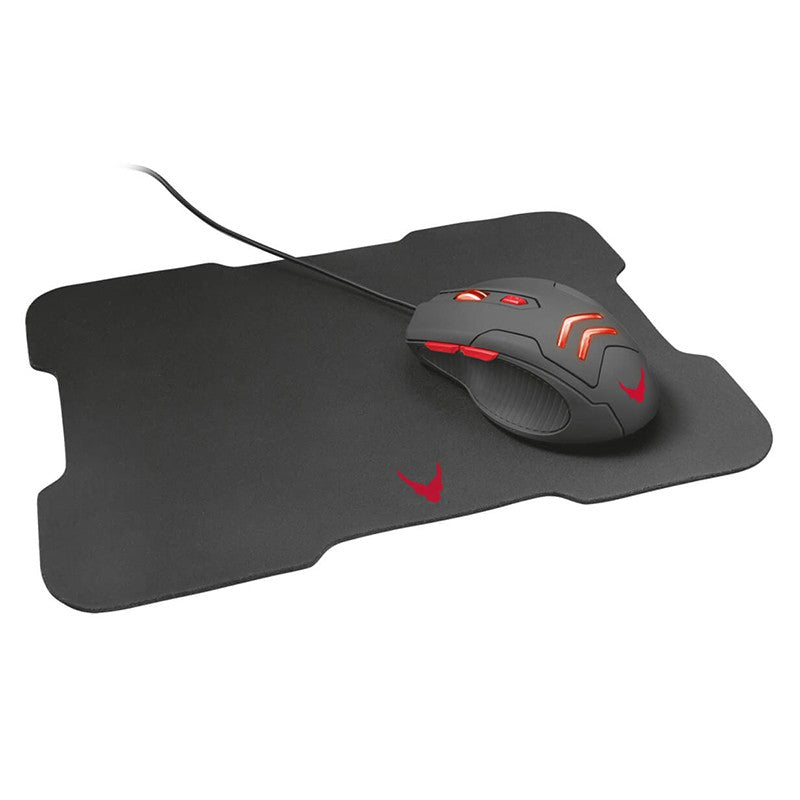 Set mouse gaming 3200 DPI cu mousepad Varr VSETMPX4