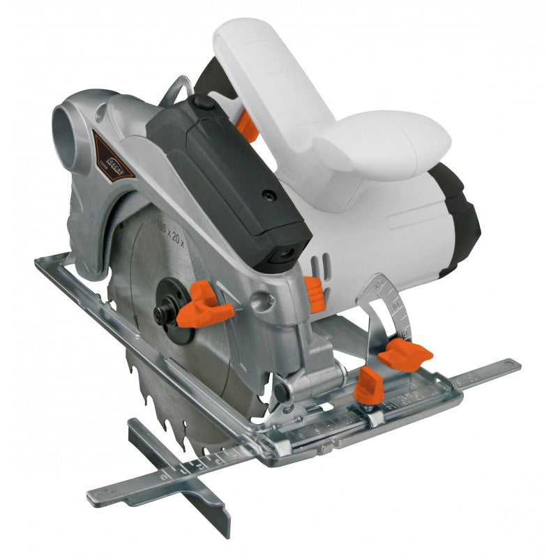 Fierăstrău circular manual 185 mm 1500 W ghidaj laser Vulcan VZP1500