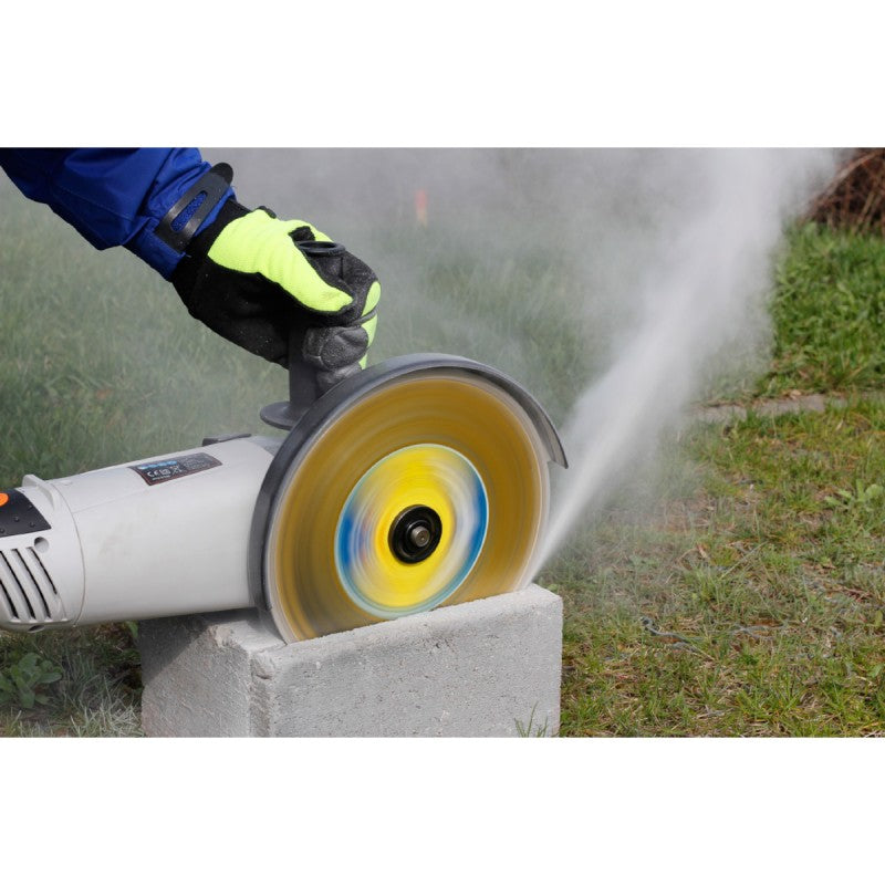 Polizor unghiular 230 mm 2350 W, mâner ergonomic și protecție praf Vulcan VZS230