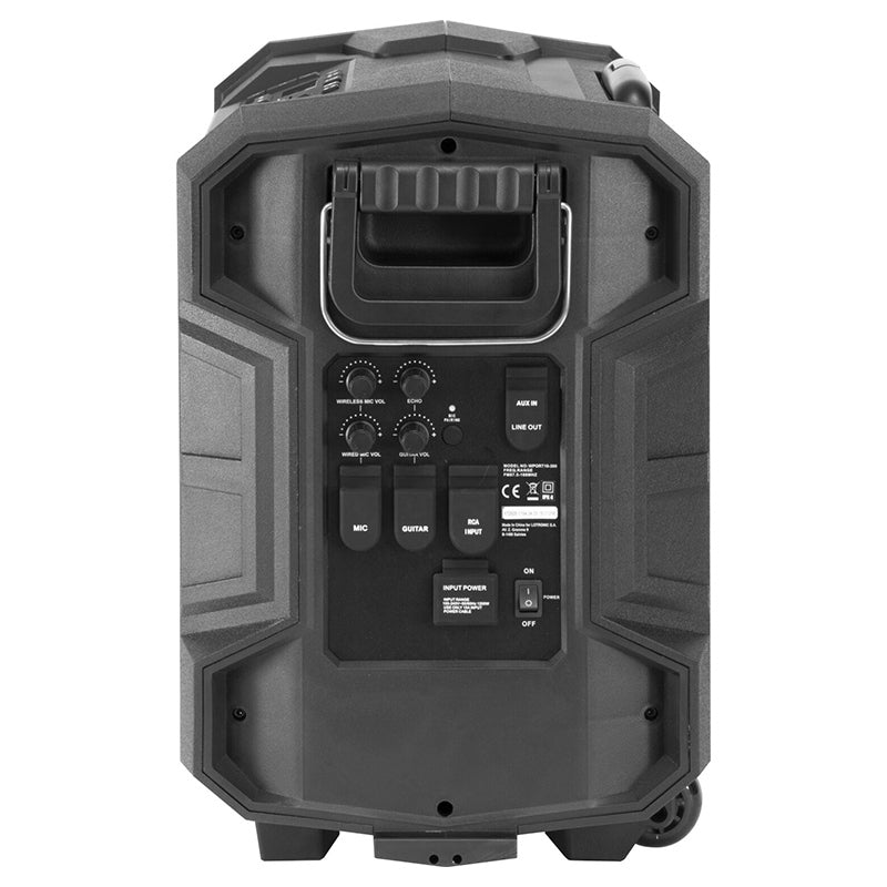Boxă portabilă IPX4 10" 300 W Bluetooth NFC FM Ibiza Sound WPORT10-300