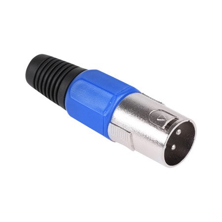 Mufă XLR tată albastră WTY0054C