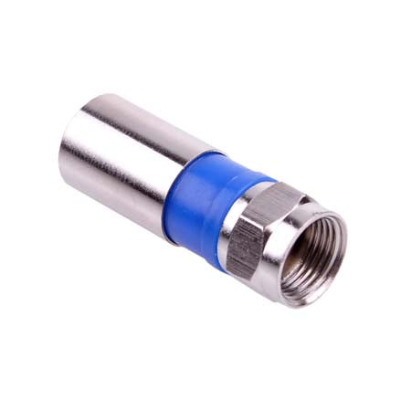 Mufă SAT F de compresie pentru cablu coaxial de 6,8 mm WTY0620