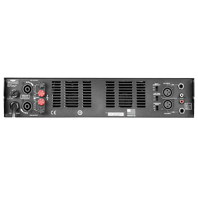 Amplificator profesional SMPS, 2000 W RMS, clasa H, BST XL2000