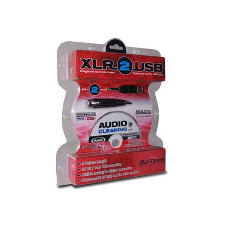 Placă sunet XLR/USB, cablu 5 m, cu software Magic Music Maker SE XLR2USB