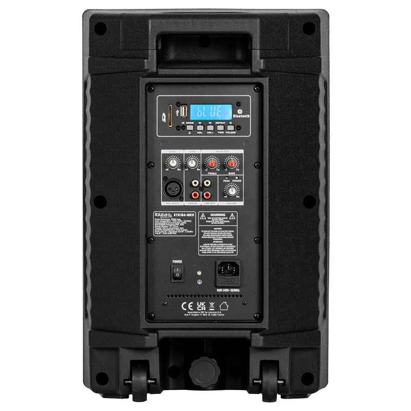 Boxă activă 10 inch 150 W cu Bluetooth, TWS, USB, SD V-Tac XTK10A-MKII
