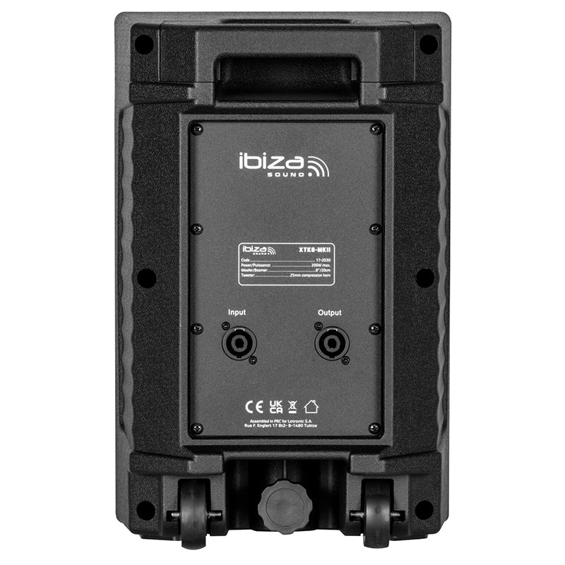 Boxă pasivă 8 inch 100 W RMS, mobilă, grilă metalică Ibiza Sound XTK8-MKII