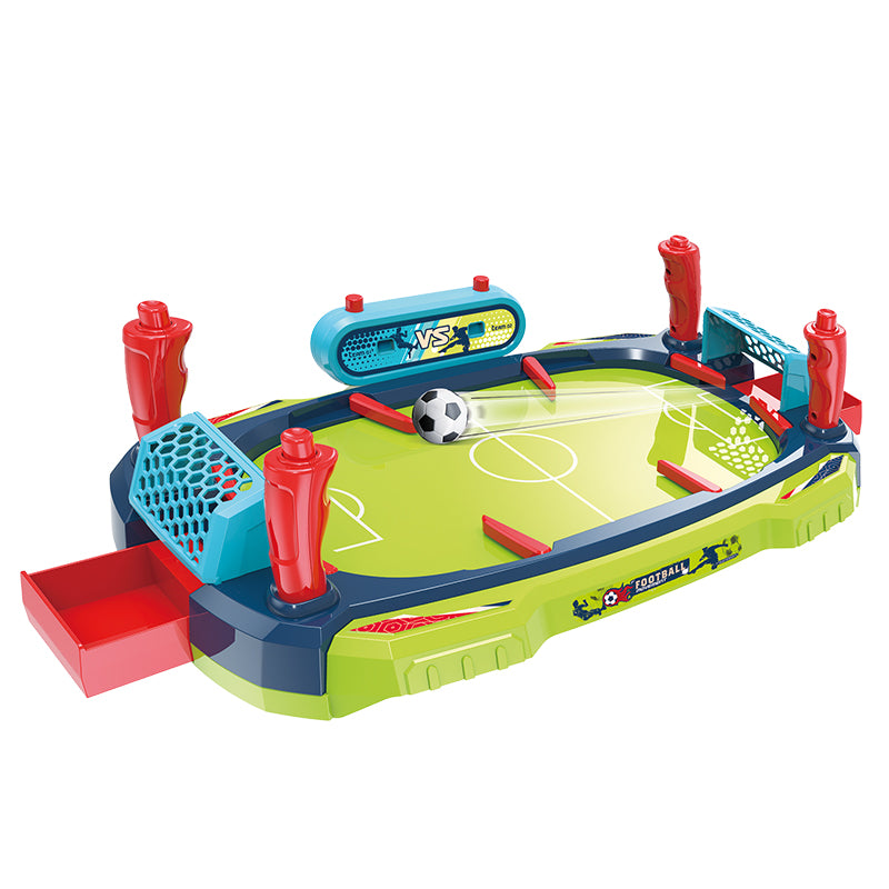 Joc de masă fotbal din plastic cu marcator manual pentru 2-4 jucători Rebel ZAB0126