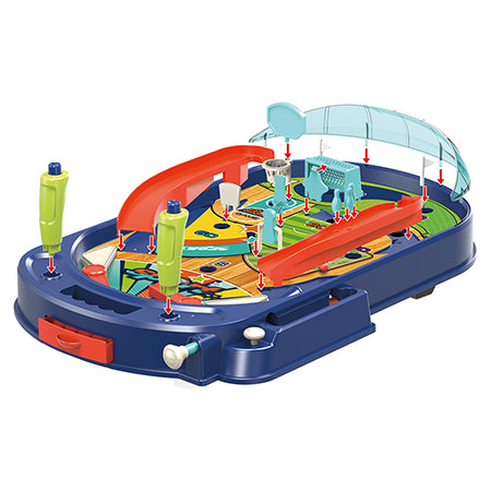Joc de masă mini flipper portabil cu ventuze Rebel ZAB0127