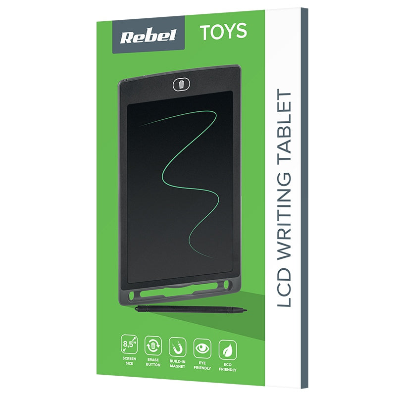 Tabletă de scris LCD de 8,5 inch cu stylus Rebel ZAB2000