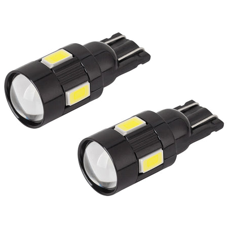 Set 2 becuri LED auto CANBUS cu soclu T10 și SMD 5730 12 V ZAR0178.1