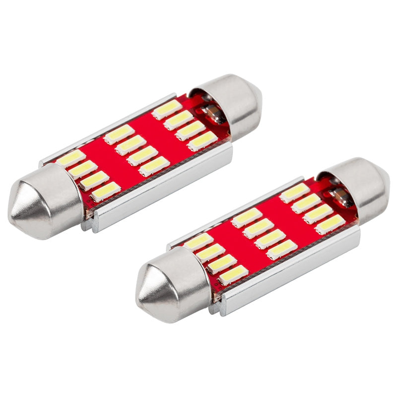 Set 2 becuri auto LED Canbus T11x41 cu soclu SV-8.5 ZAR0384.1