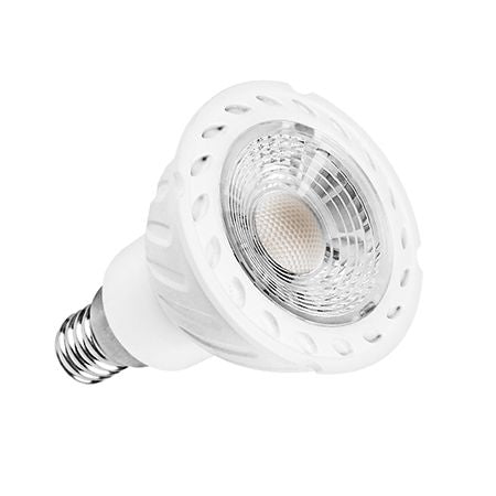 Bec LED COB tip spot cu soclu E14 de 5 W cu lumină caldă 3000 K Vipow ZAR0403