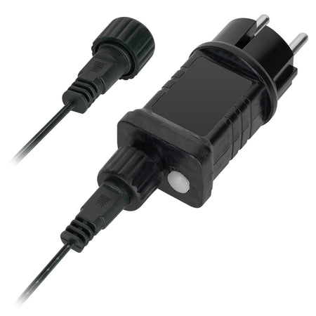 Șir de lumini festive cu 100 LED-uri alb rece de 10 m IP44 pentru exterior Rebel ZAR0478-1