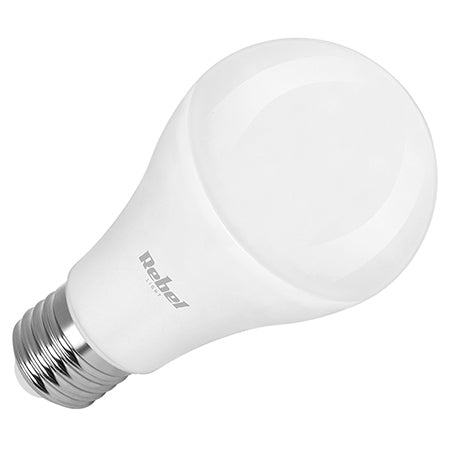 Bec LED E27 A60 de 12 W cu lumină albă caldă de 3000 K Rebel ZAR0566