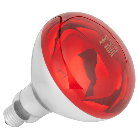 Bec infraroșu pentru creșterea puilor cu dulie E27 R125 de 100 W Rebel ZAR0582