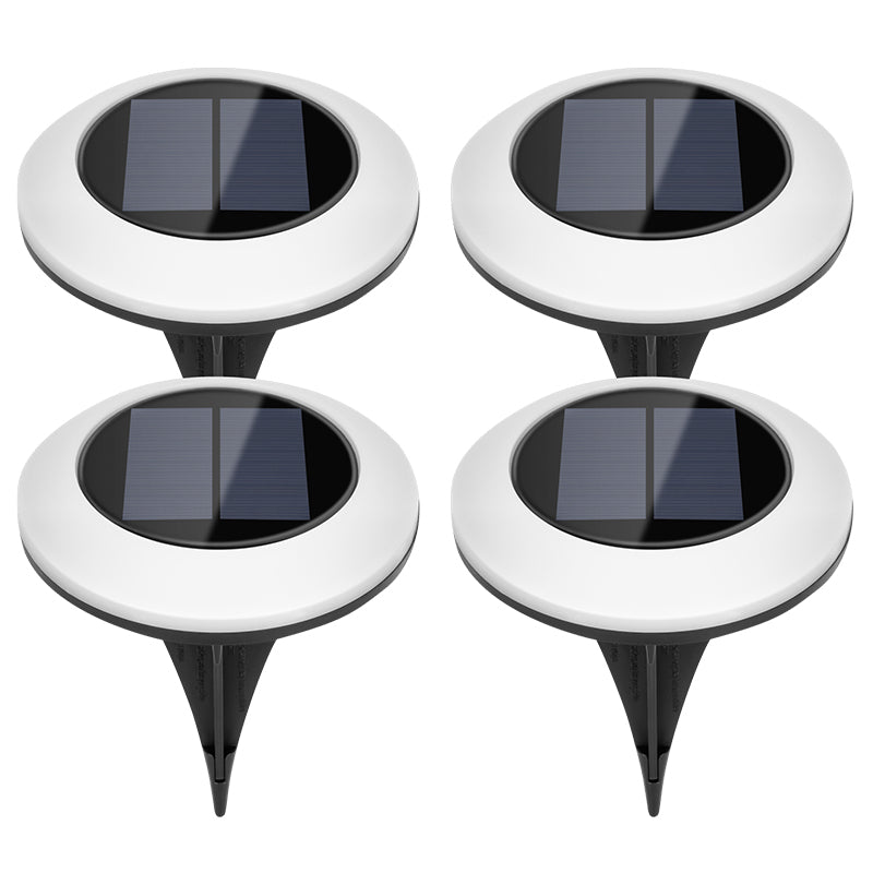 Set de 4 lămpi solare de grădină LED cu senzor de amurg Rebel ZAR0585