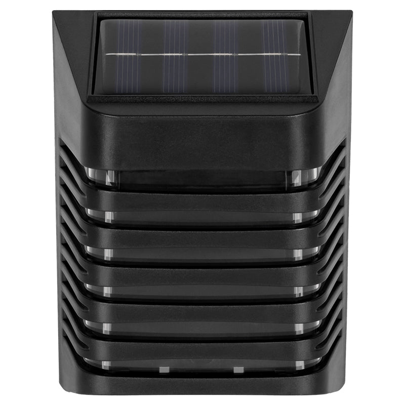 Set 2 lămpi solare de perete cu 4 LED și senzor de amurg Rebel ZAR0586
