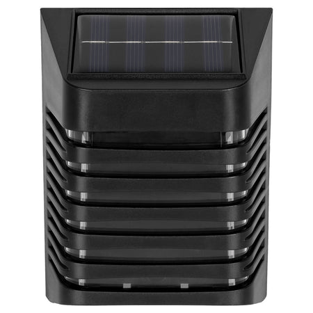 Set 2 lămpi solare de perete cu 4 LED și senzor de amurg Rebel ZAR0586