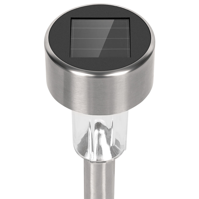 Set 6 lămpi solare de grădină cu LED alb și senzor de amurg IP44 Rebel ZAR0588