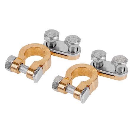 Set 2 Borne Baterie + / - Zla0101