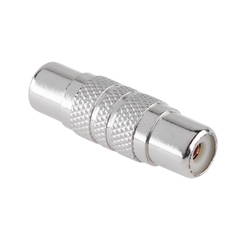 Adaptor RCA mamă - RCA mamă metalic ZLA0316MET