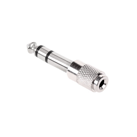 Adaptor jack 6,3 mm tată - jack 3,5 mm mamă metalic ZLA0324