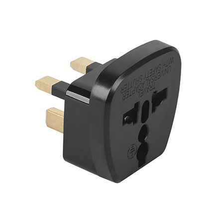 Adaptor pentru priză UK cu intrare universală negru ZLA0565A