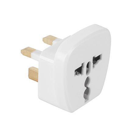 Adaptor alb de priză UK cu priză universală ZLA0565F