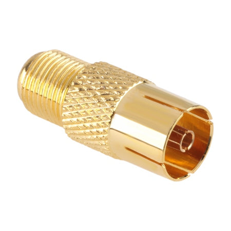Adaptor TV mama - F mama, cupru aurit Gold ZLA0601-1