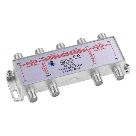 Splitter cu 8 căi Power Pass 5 - 2450 MHz ZLA0639