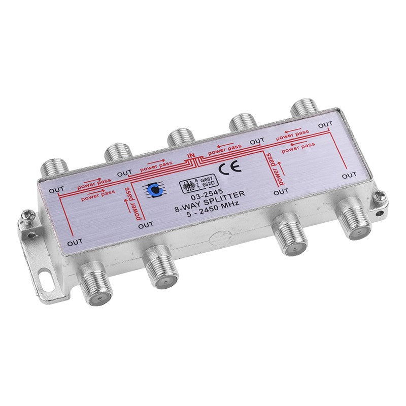 Splitter cu 8 căi Power Pass 5 - 2450 MHz ZLA0639