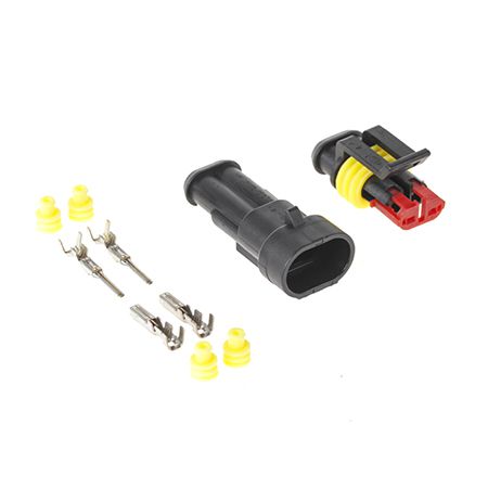 Conector ermetic SuperSeal cu 2 contacte de 1,5 mm ZLA0876