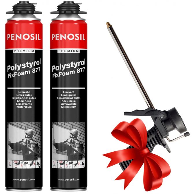 Adeziv Polistiren Premium+ Pistol Penosil, Pachet 2 Buc